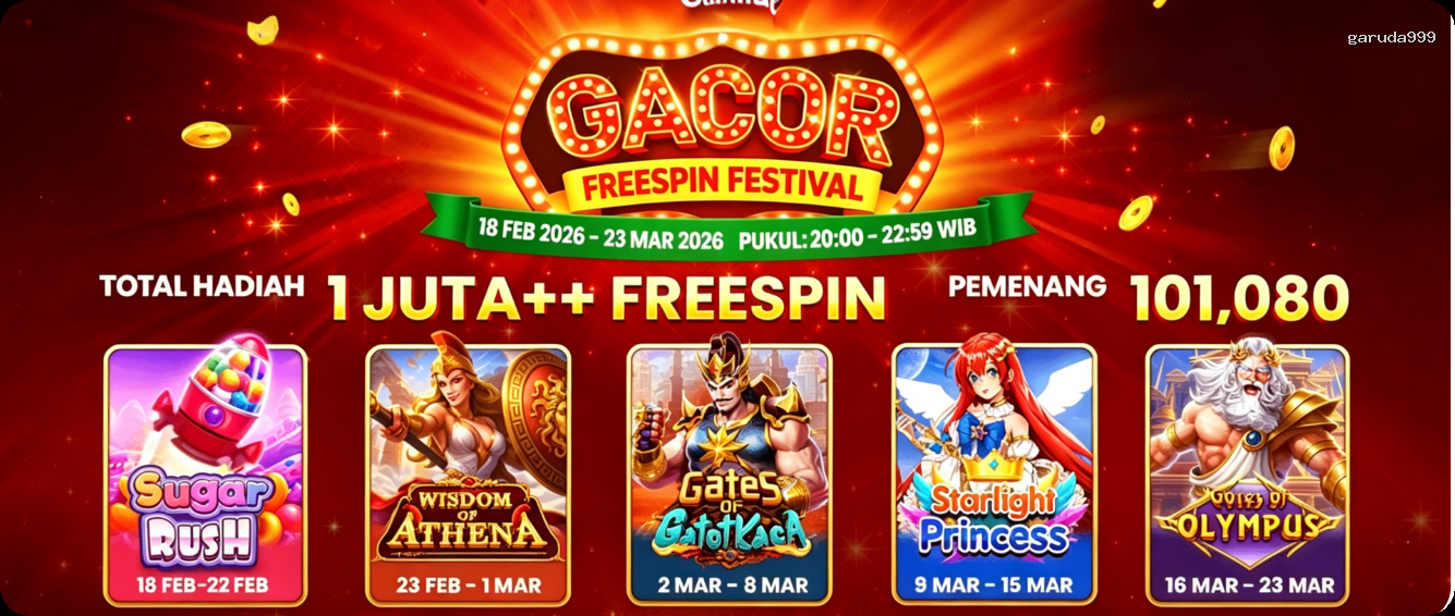 Login garuda999 Sekarang Bonus Melimpah